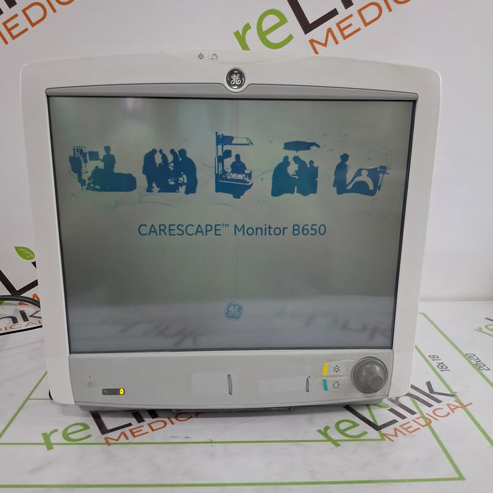 GE Healthcare GE Healthcare Carescape B650 Critical Care Patient Monitor Patient Monitors reLink Online