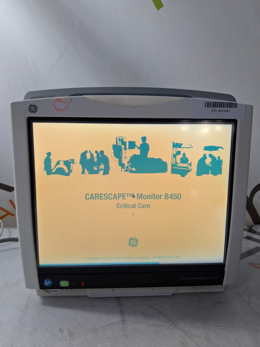 GE Healthcare Carescape B450 Critical Care Patient Monitor