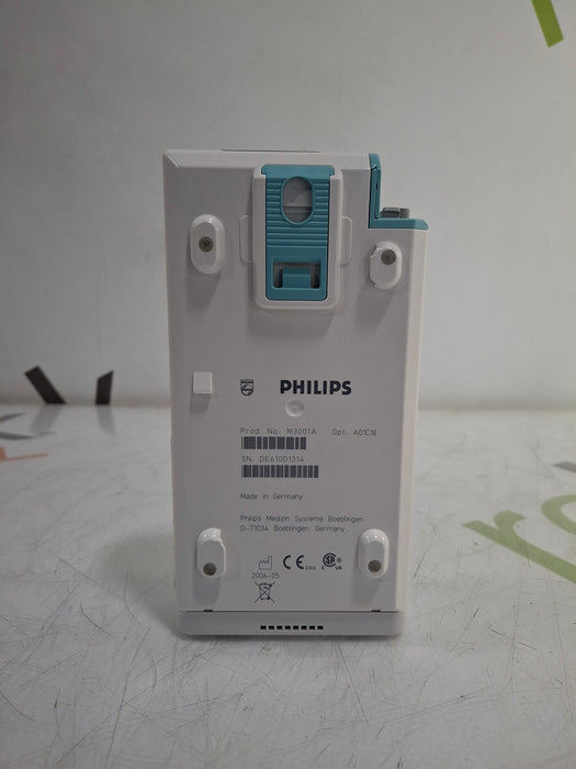 Philips Philips M3001A-A01C18 Fast SpO2, NIBP, 12 lead ECG, Temp, IBP MMS Module Patient Monitors reLink Online