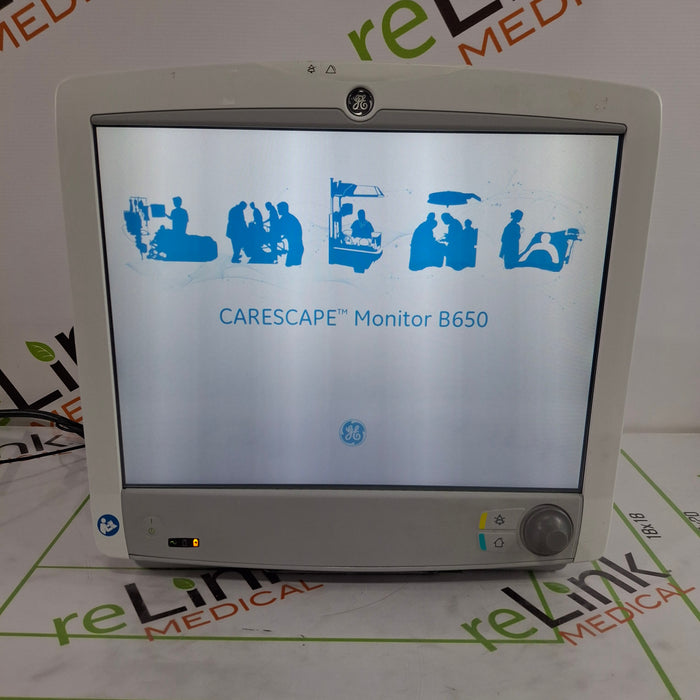 GE Healthcare Carescape B650 Critical Care Patient Monitor