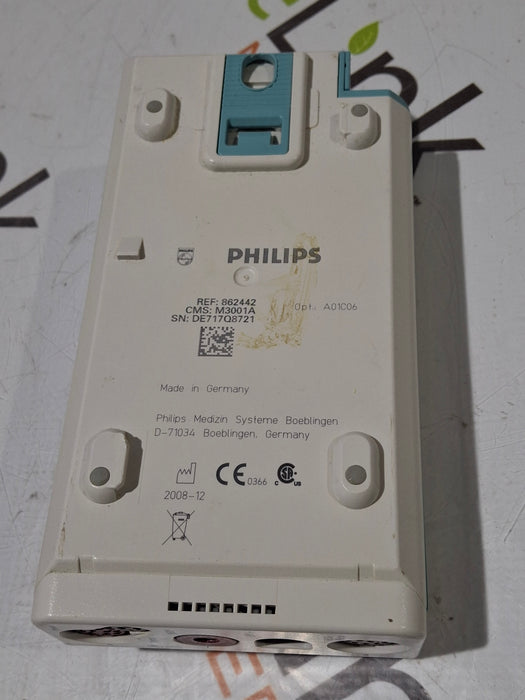 Philips M3001A-A01C06 Fast SpO2, NIBP, ECG, Temp, IBP MMS Module