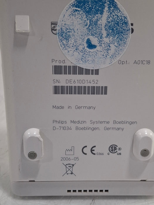 Philips M3001A-A01C18 Fast SpO2, NIBP, 12 lead ECG, Temp, IBP MMS Module