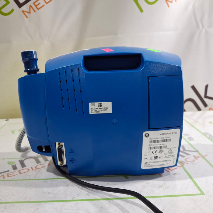 GE Healthcare Dinamap V100 - NIBP, SpO2, Temp Vital Signs Monitor