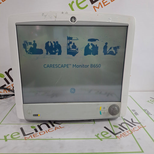 GE Healthcare GE Healthcare Carescape B650 Critical Care Patient Monitor Patient Monitors reLink Online