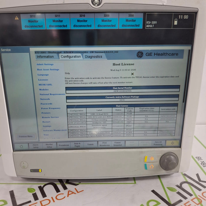 GE Healthcare GE Healthcare Carescape B650 Critical Care Patient Monitor Patient Monitors reLink Online