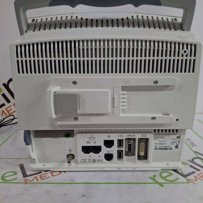 GE Healthcare Carescape B450 Post Anesthesia Care Patient Monitor