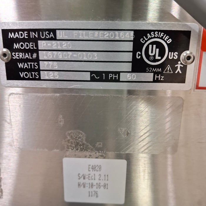 Pedigo Products, Inc. P-2120 Warming Cabinet