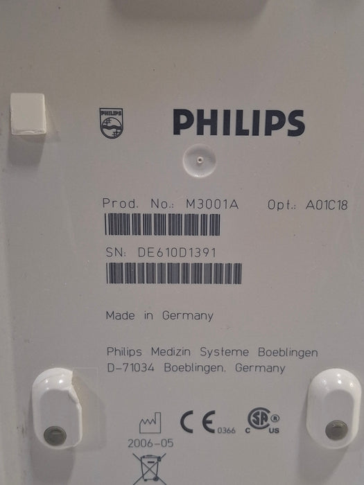 Philips Philips M3001A-A01C18 Fast SpO2, NIBP, 12 lead ECG, Temp, IBP MMS Module Patient Monitors reLink Online