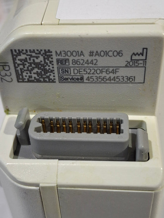 Philips M3001A-A01C06 Fast SpO2, NIBP, ECG, Temp, IBP MMS Module