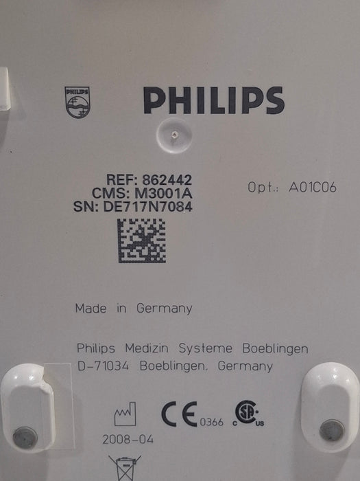 Philips Philips M3001A-A01C06 Fast SpO2, NIBP, ECG, Temp, IBP MMS Module Patient Monitors reLink Online