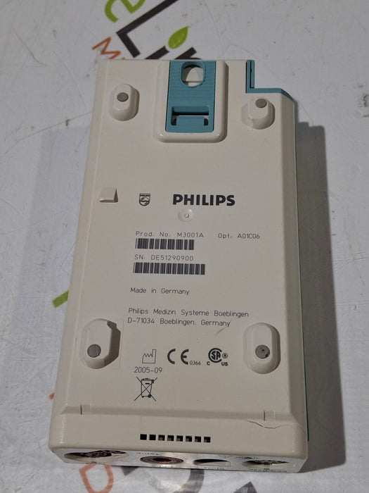 Philips Philips M3001A-A01C06 Fast SpO2, NIBP, ECG, Temp, IBP MMS Module Patient Monitors reLink Online