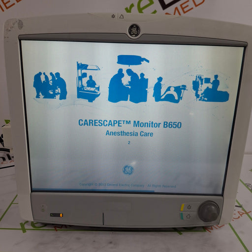 GE Healthcare GE Healthcare Carescape B650 Anesthesia Care Patient Monitor Patient Monitors reLink Online