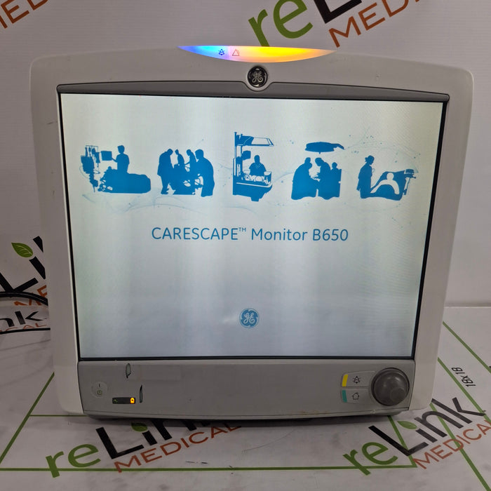 GE Healthcare Carescape B650 Anesthesia Care Patient Monitor