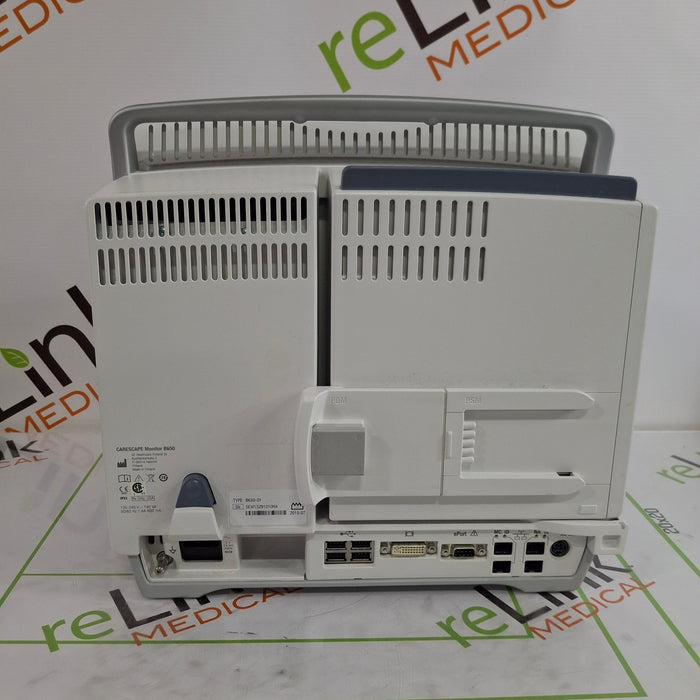 GE Healthcare Carescape B650 Anesthesia Care Patient Monitor