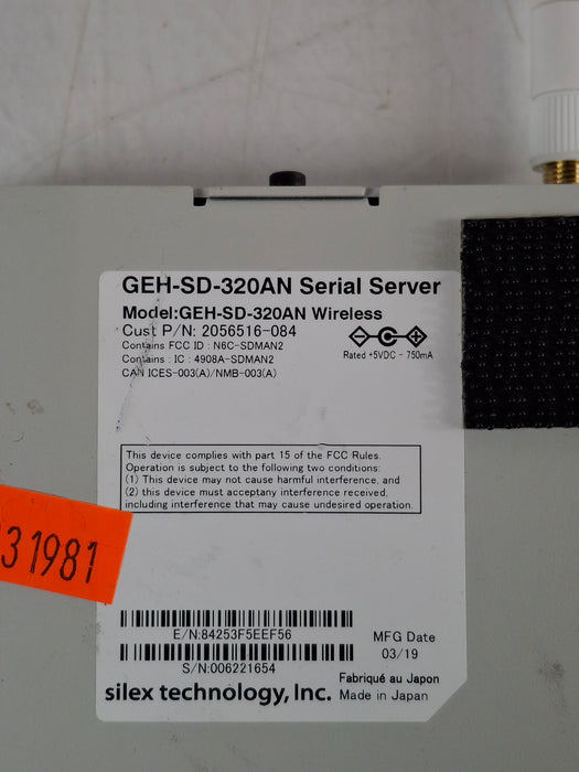 Silex Technology GEH-SD-320AN Wireless Serial Device Server