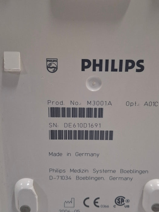 Philips Philips M3001A-A01C18 Fast SpO2, NIBP, 12 lead ECG, Temp, IBP MMS Module Patient Monitors reLink Online