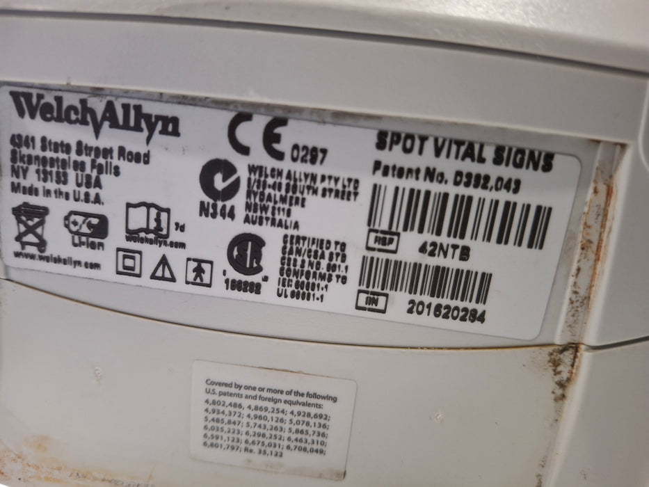 Welch Allyn Spot 420 - NIBP, Temp, Nellcor SpO2 Vital Signs Monitor