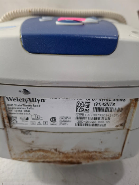 Welch Allyn Spot 420 - NIBP, Temp, Nellcor SpO2 Vital Signs Monitor