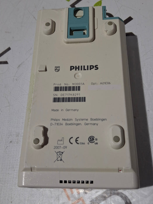 Philips M3001A-A01C06 Fast SpO2, NIBP, ECG, Temp, IBP MMS Module