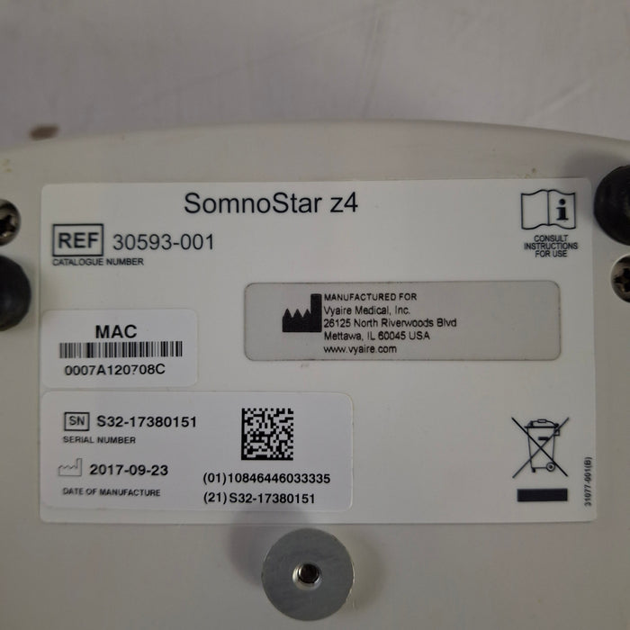 CareFusion SomnoStar Z4 Sleep Diagnostic System