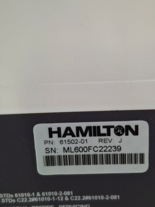 Hamilton Company Hamilton Company MicroLAB 600 Controller Research Lab reLink Online