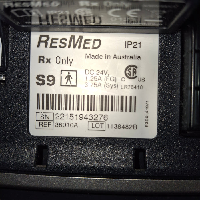 ResMed ResMed S9 VPAP Respiratory reLink Online
