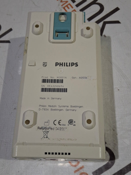 Philips M3001A-A01C06 Fast SpO2, NIBP, ECG, Temp, IBP MMS Module