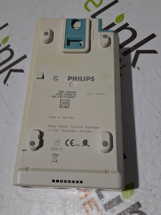 Philips M3001A-A01C06 Fast SpO2, NIBP, ECG, Temp, IBP MMS Module