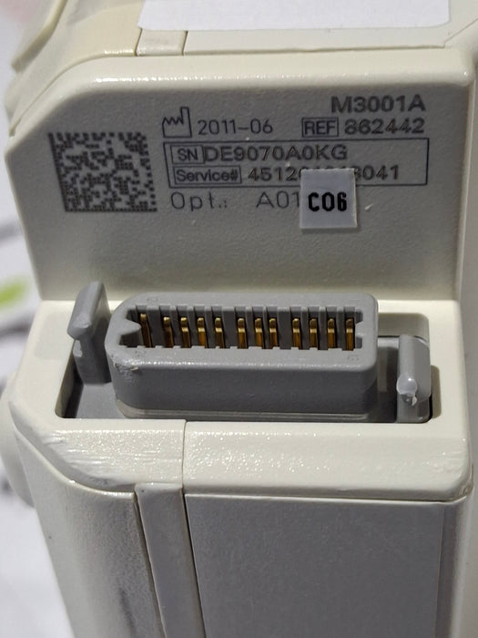 Philips M3001A-A01C06 Fast SpO2, NIBP, ECG, Temp, IBP MMS Module