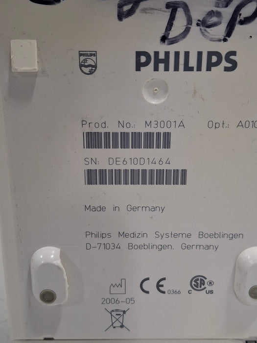 Philips Philips M3001A-A01C18 Fast SpO2, NIBP, 12 lead ECG, Temp, IBP MMS Module Patient Monitors reLink Online