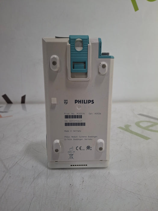 Philips M3001A-A01C06 Fast SpO2, NIBP, ECG, Temp, IBP MMS Module