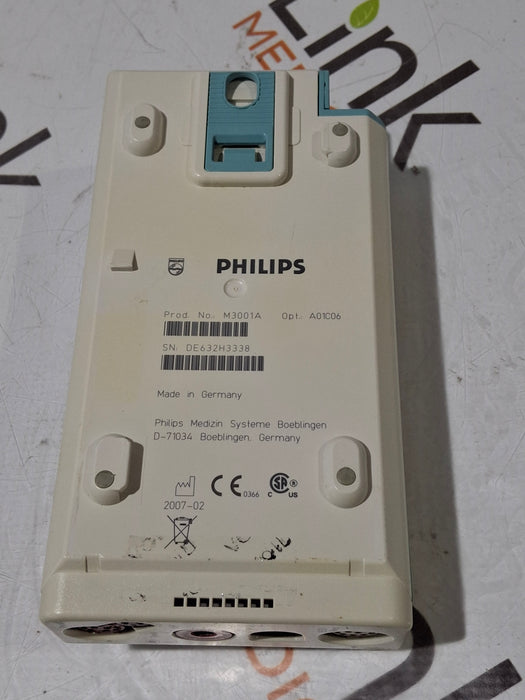 Philips M3001A-A01C06 Fast SpO2, NIBP, ECG, Temp, IBP MMS Module