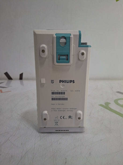 Philips Philips M3001A-A01C18 Fast SpO2, NIBP, 12 lead ECG, Temp, IBP MMS Module Patient Monitors reLink Online