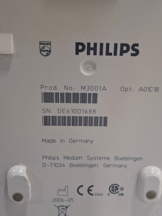Philips Philips M3001A-A01C18 Fast SpO2, NIBP, 12 lead ECG, Temp, IBP MMS Module Patient Monitors reLink Online