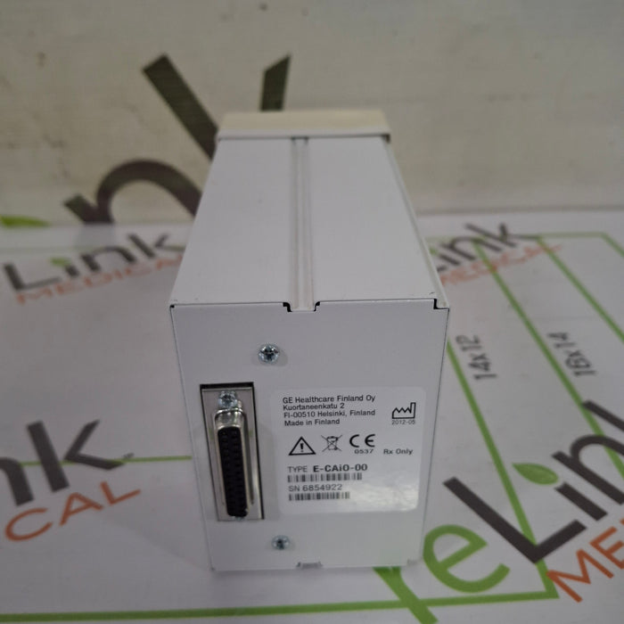 GE Healthcare GE Healthcare E-CAiO-00 Gas Exhaust Module Patient Monitors reLink Online