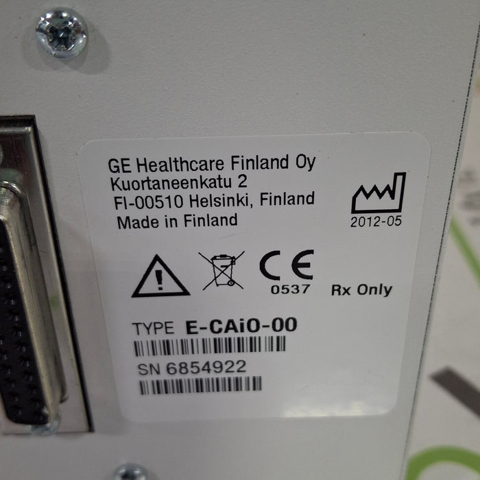 GE Healthcare GE Healthcare E-CAiO-00 Gas Exhaust Module Patient Monitors reLink Online