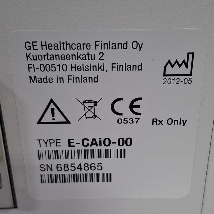 GE Healthcare E-CAiO-00 Gas Exhaust Module