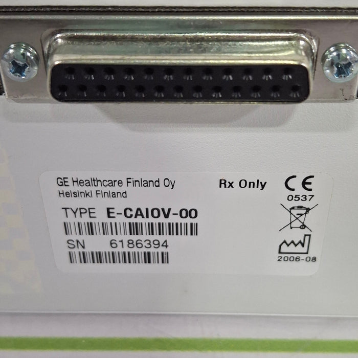 GE Healthcare GE Healthcare E-CAiO-00 Gas Exhaust Module Patient Monitors reLink Online