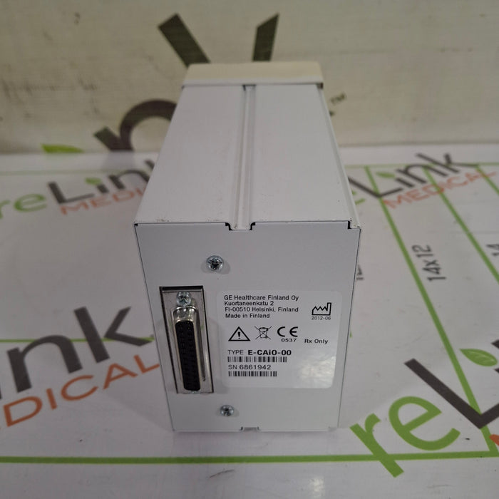 GE Healthcare GE Healthcare E-CAiO-00 Gas Exhaust Module Patient Monitors reLink Online