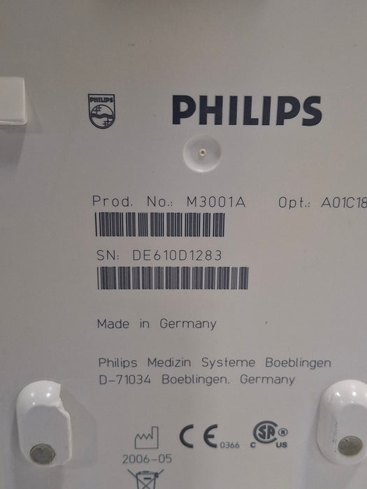 Philips Philips M3001A-A01C18 Fast SpO2, NIBP, 12 lead ECG, Temp, IBP MMS Module Patient Monitors reLink Online