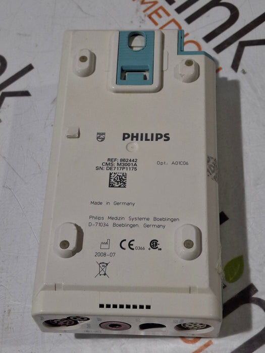 Philips Philips M3001A-A01C06 Fast SpO2, NIBP, ECG, Temp, IBP MMS Module Patient Monitors reLink Online