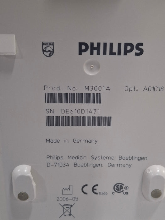 Philips Philips M3001A-A01C18 Fast SpO2, NIBP, 12 lead ECG, Temp, IBP MMS Module Patient Monitors reLink Online