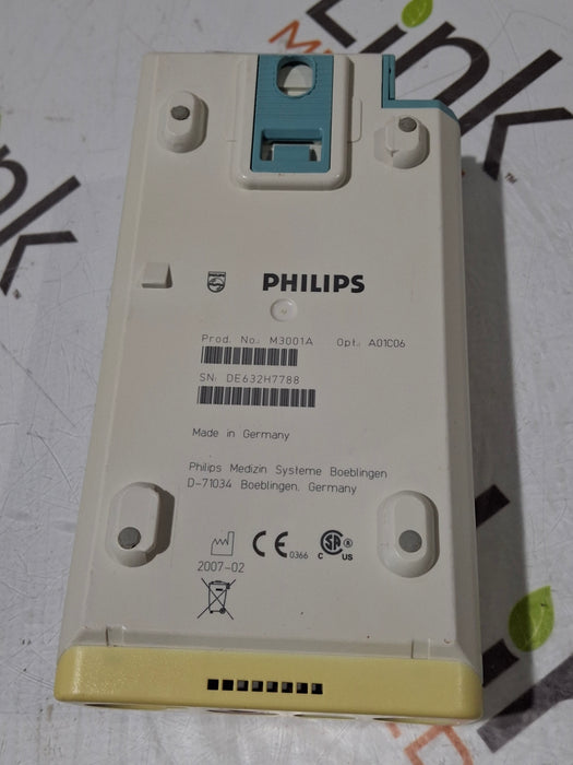 Philips M3001A-A01C06 Fast SpO2, NIBP, ECG, Temp, IBP MMS Module