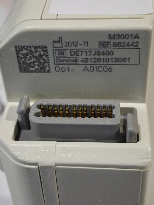 Philips M3001A-A01C06 Fast SpO2, NIBP, ECG, Temp, IBP MMS Module