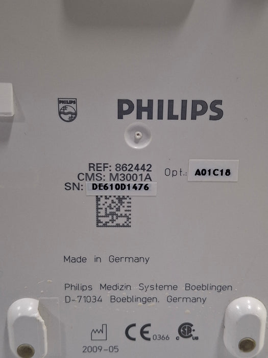 Philips Philips M3001A-A01C18 Fast SpO2, NIBP, 12 lead ECG, Temp, IBP MMS Module Patient Monitors reLink Online
