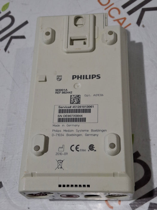 Philips M3001A-A01C06 Fast SpO2, NIBP, ECG, Temp, IBP MMS Module