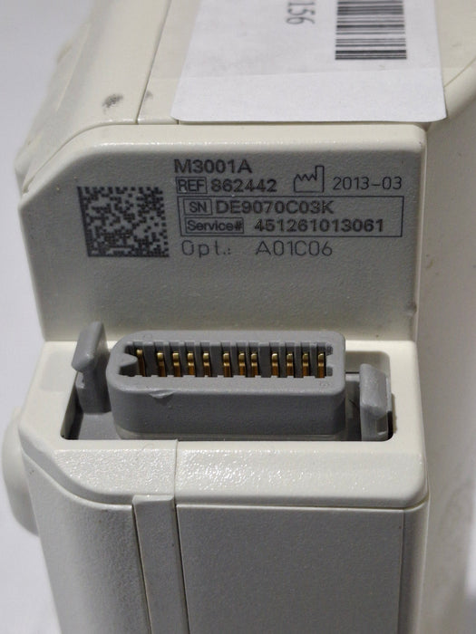 Philips Philips M3001A-A01C06 Fast SpO2, NIBP, ECG, Temp, IBP MMS Module Patient Monitors reLink Online