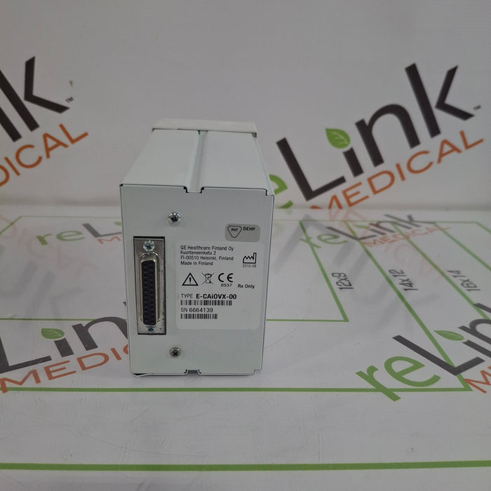GE Healthcare E-CAiOVX-00 Gas Module