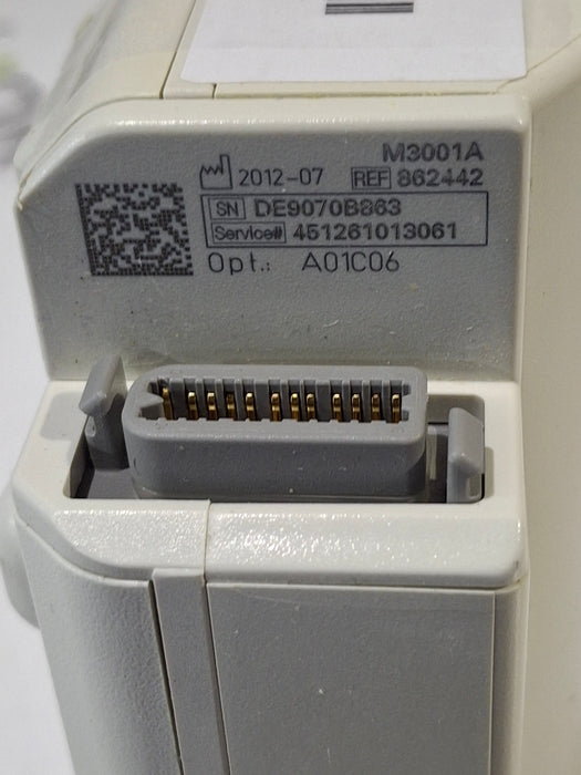 Philips M3001A-A01C06 Fast SpO2, NIBP, ECG, Temp, IBP MMS Module