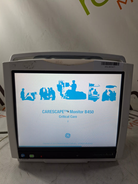 GE Healthcare GE Healthcare Carescape B450 Critical Care Patient Monitor Patient Monitors reLink Online